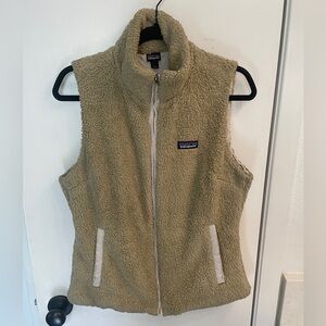 Patagonia Cream Sherpa Vest